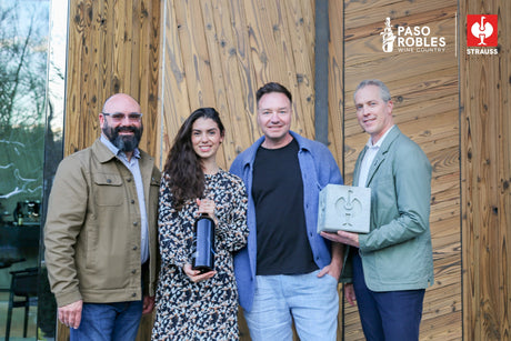 Henning Strauss and people from Strauss and Paso Robles Wine Country