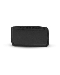 Black STRAUSS e.s.tool concept magnetic field adapter for attaching tools to the modular work belt.