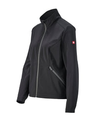 STRAUSS women's e.s.trail pure softshell jacket in black