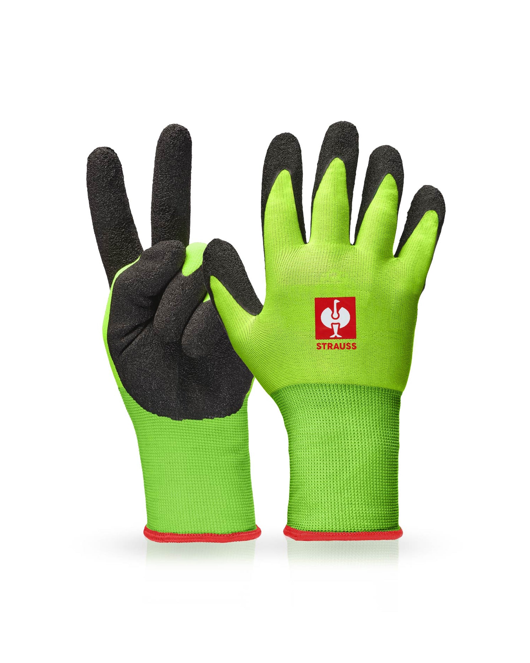 Senso Grip Latex Knitted Gloves | STRAUSS