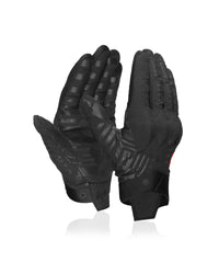 Black STRAUSS e.s.trail light graphic mechanic gloves with textured palms, fitted cuffs, and reinforced work grip.