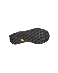 Outsole tread view of the STRAUSS Amarillo 6-inch Soft Toe Chelsea Boot in Marsh brown