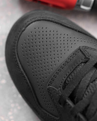 Close-up of the Eindhoven 6-inch Steel Toe Work Boot steel toe area
