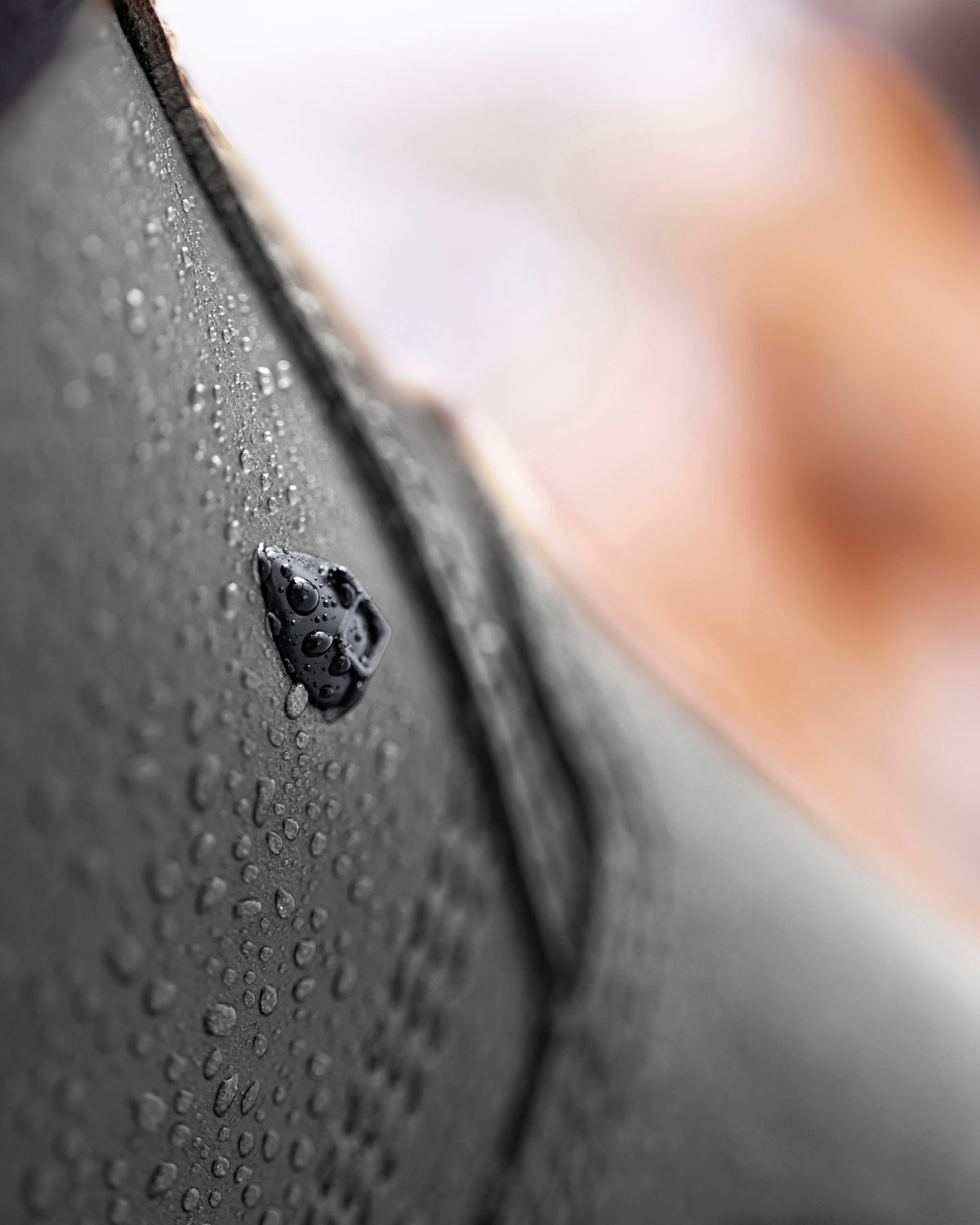 Close-up of the Woodside 6-inch Steel Toe Work Boot material
