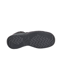 Outsole tread view of the STRAUSS Queenstown 6-inch Steel Toe Work Boot in Black