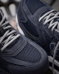 Close-up of the St. Louis Composite Toe Work Shoe composite toe area