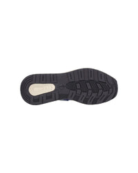 Outsole tread view of the STRAUSS Canberra Steel Toe Work Shoe in Gentian blue