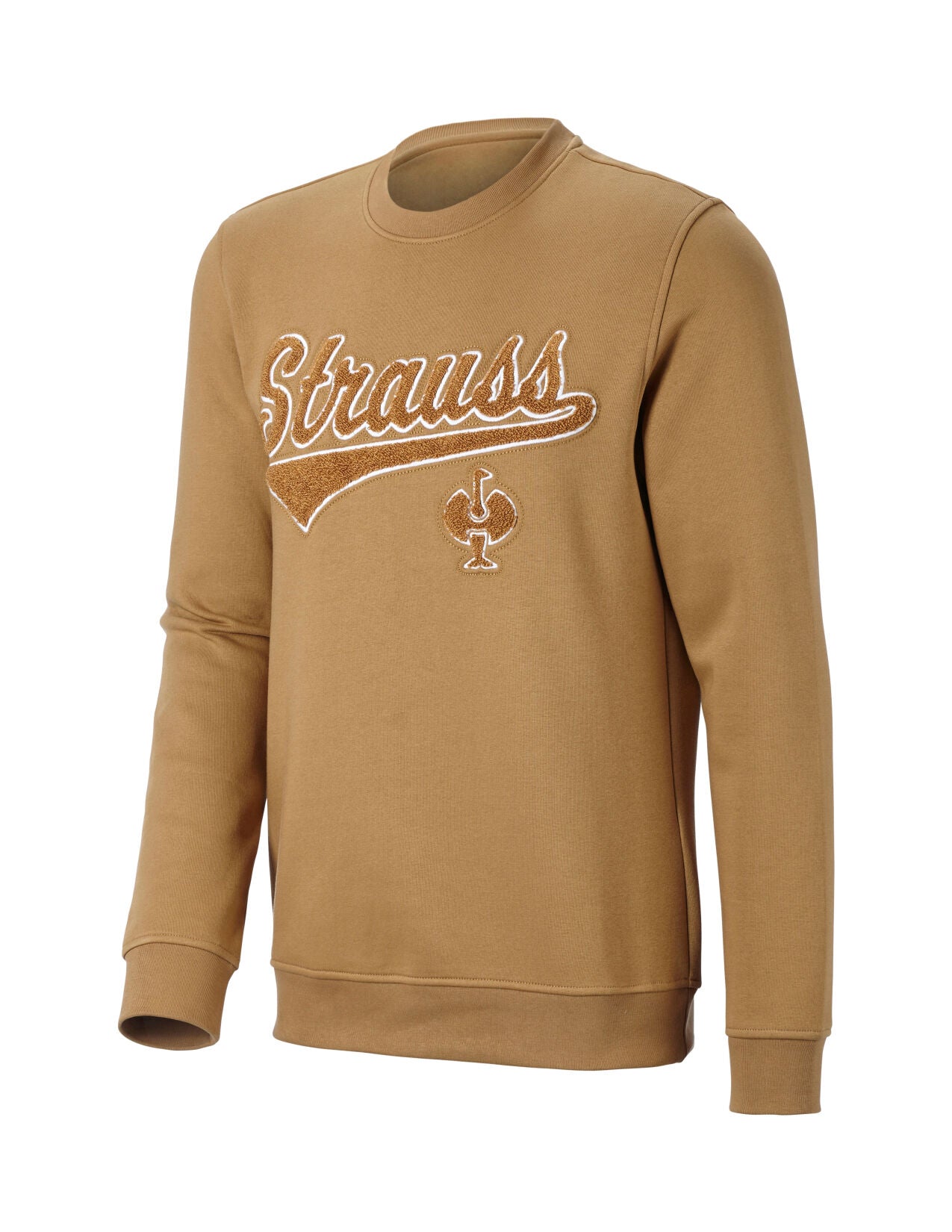 Artwork Crew Neck Sweatshirt e.s.epic, almondbrown
