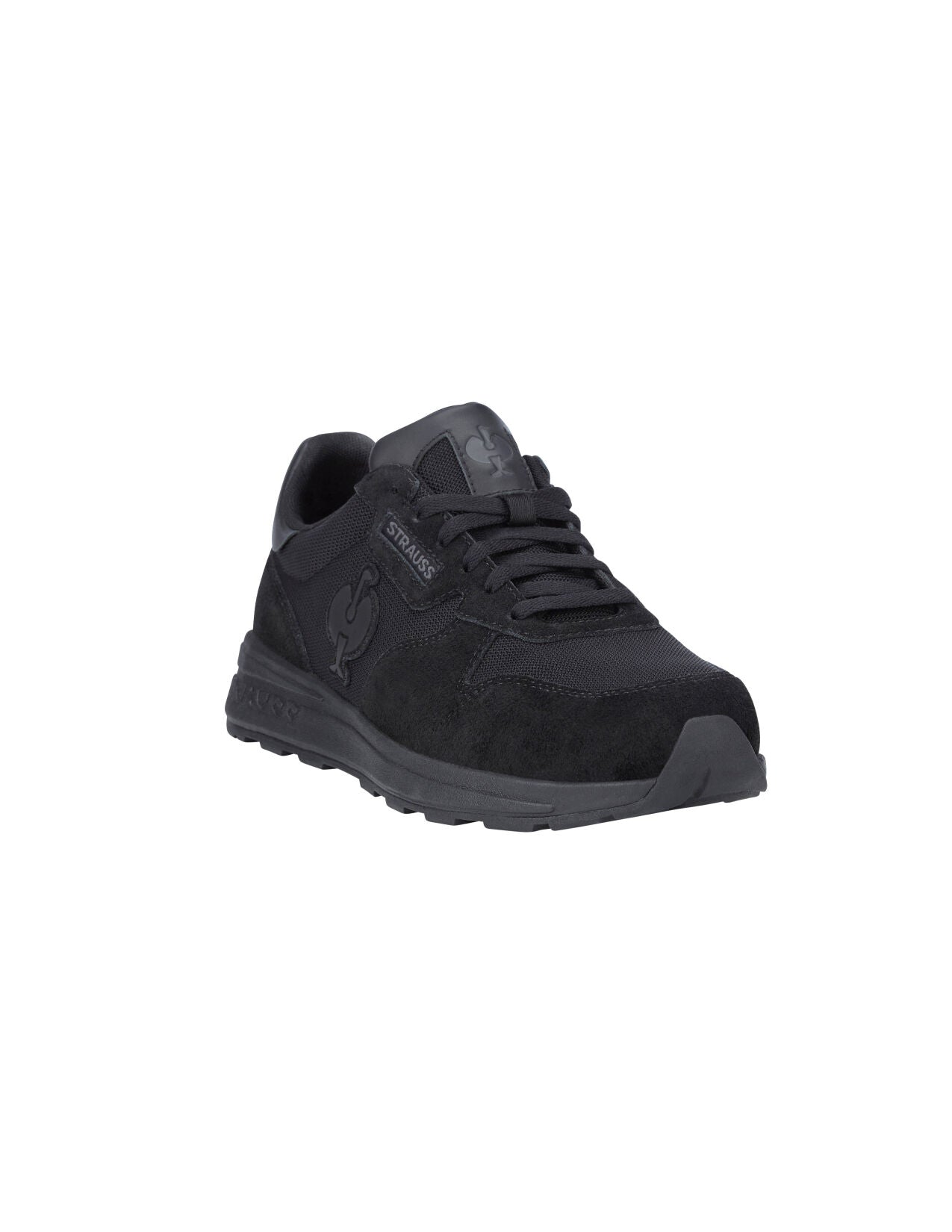 Canberra Low Safety Toe Work Shoe, black
