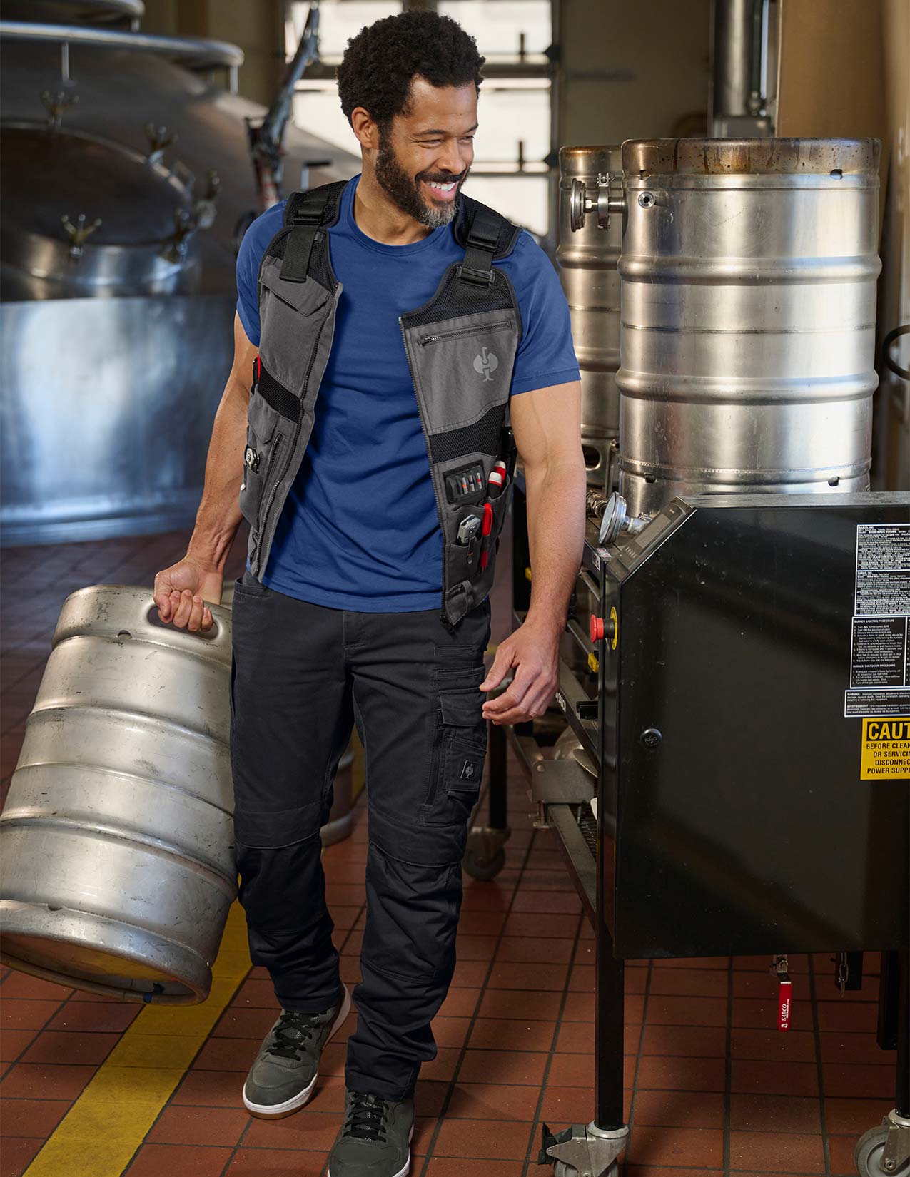 Cargo Work Pants e.s.motion ten