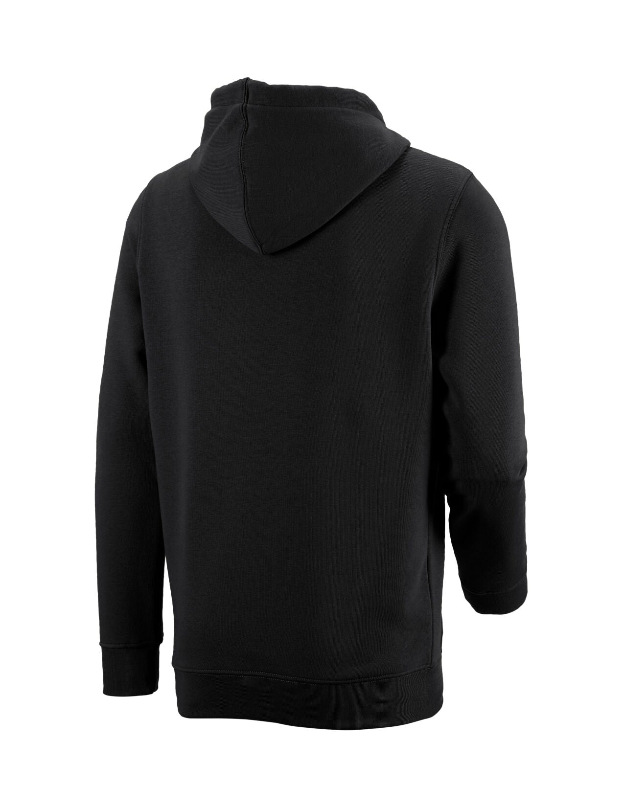 Cotton Poly Hoodie in black