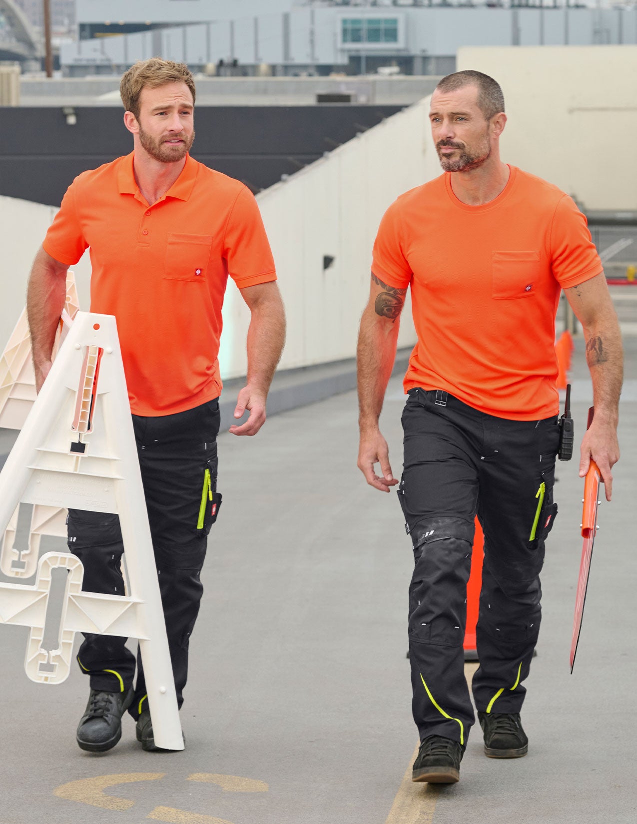 Enhanced Visibility performance Polo Shirt