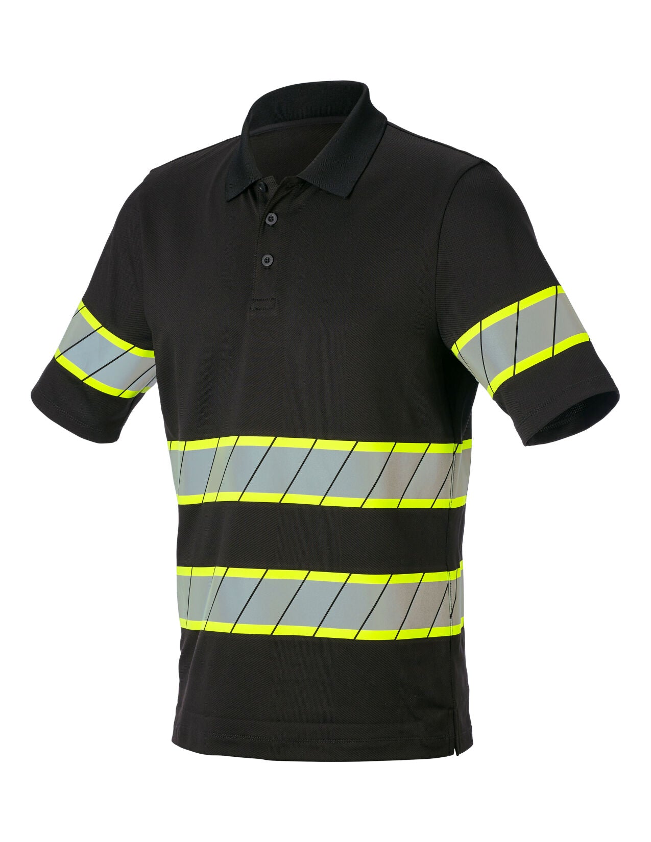 Enhanced Visibility Polo, black
