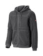 Hooded Sherpa Fleece Jacket e.s.e:pic, carbongrey