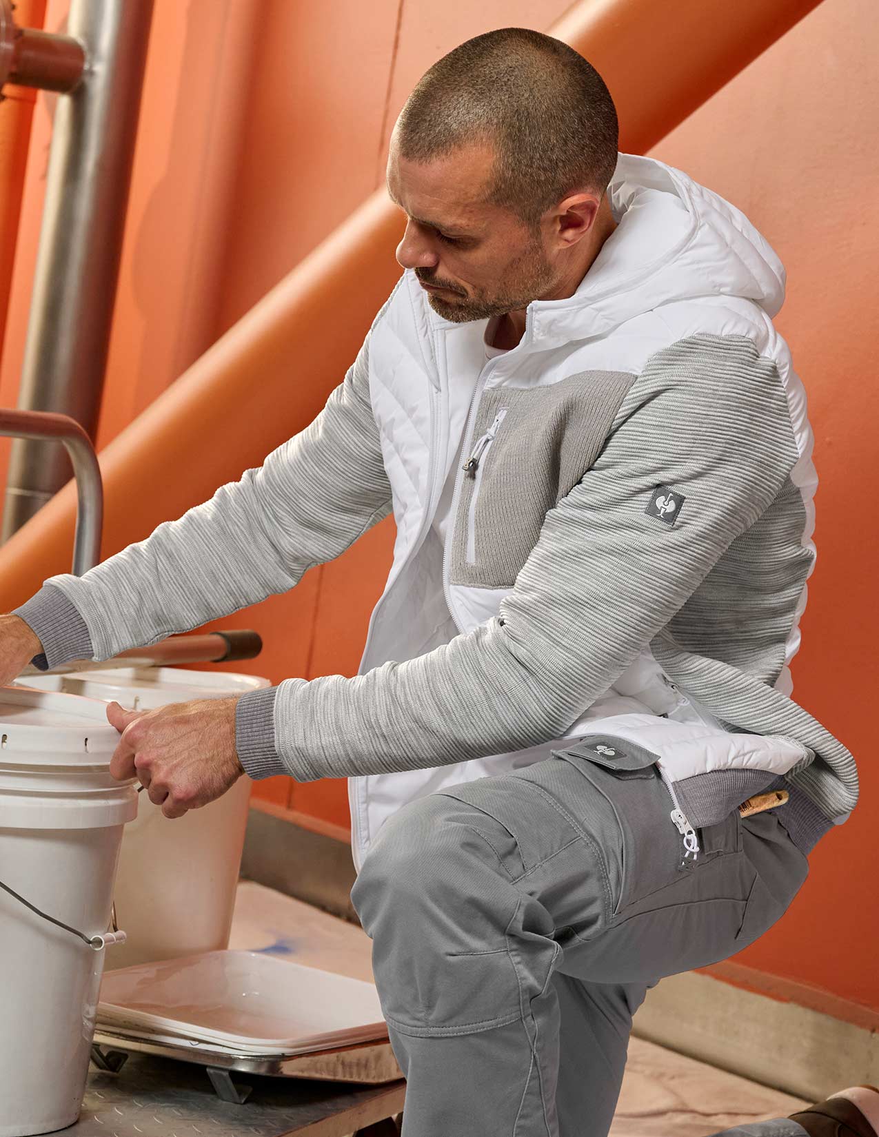 Hybrid Hooded Jacket e.s.motion ten