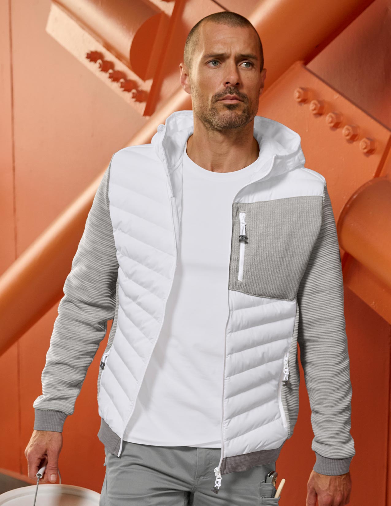 Hybrid Hooded Jacket e.s.motion ten