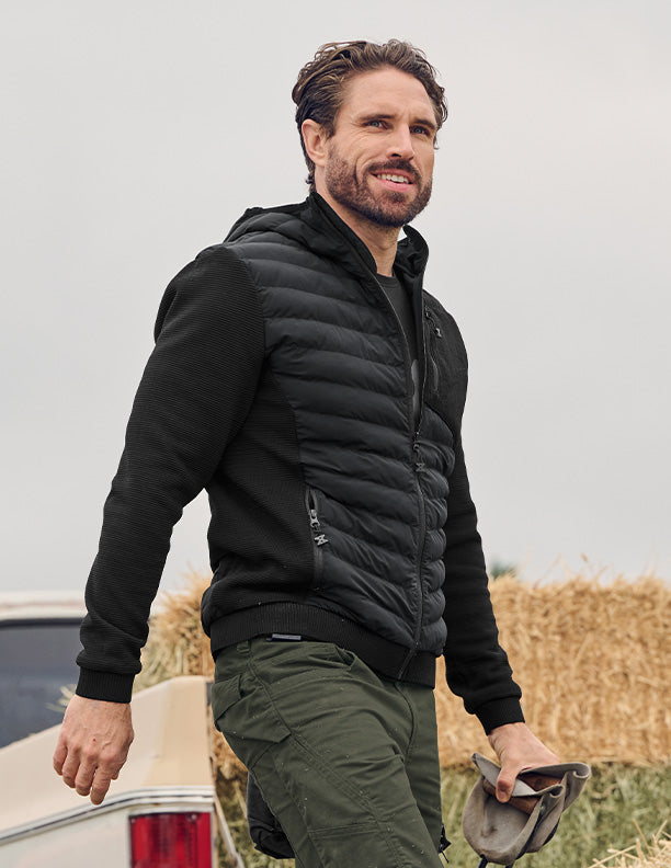 Hybrid Hooded Jacket e.s.motion ten