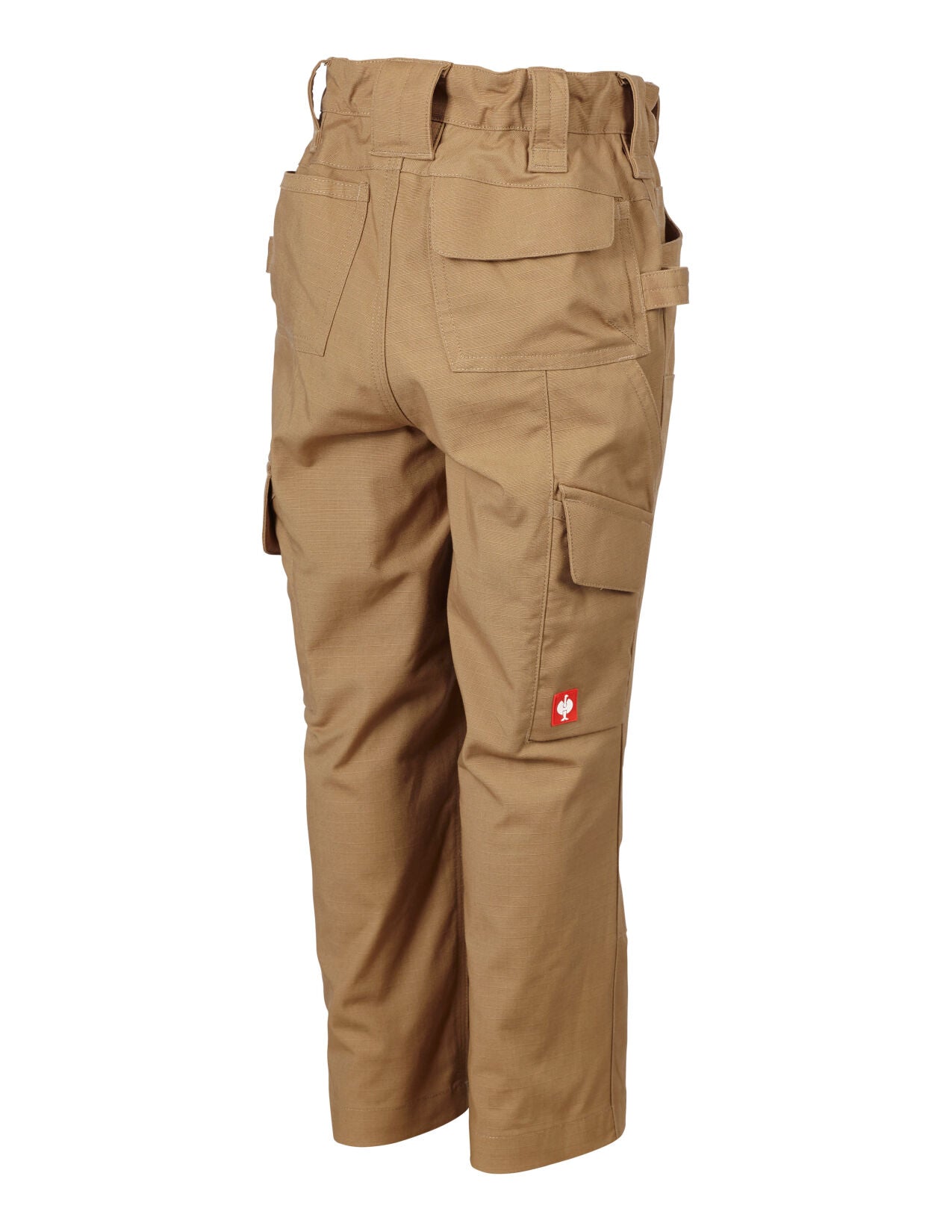 Kids Double Front Ripstop Cargo Pants e.s.e:pic, almondbrown