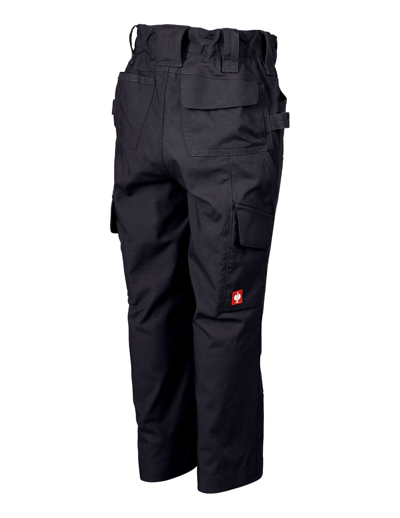 Kids Double Front Ripstop Cargo Pants e.s.e:pic, black