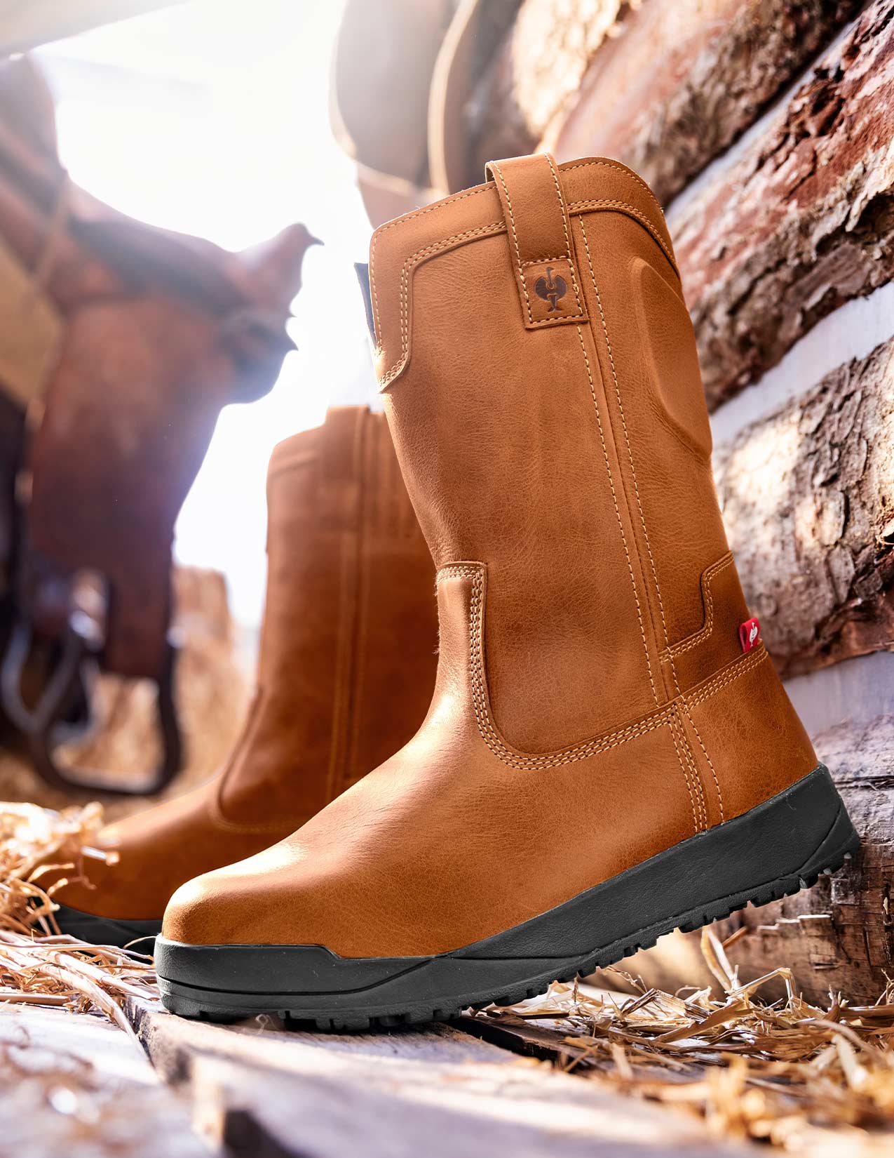 Kingston Slip On High Safety Toe Work Boot