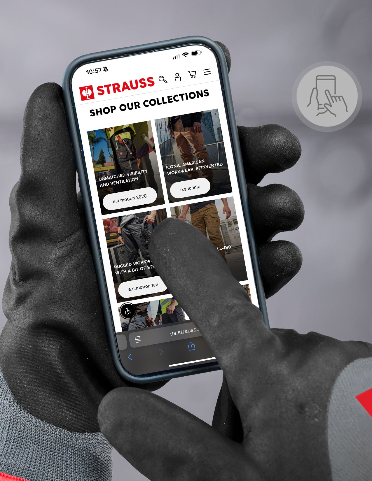 Nitrile Foam Gloves evertouch winter