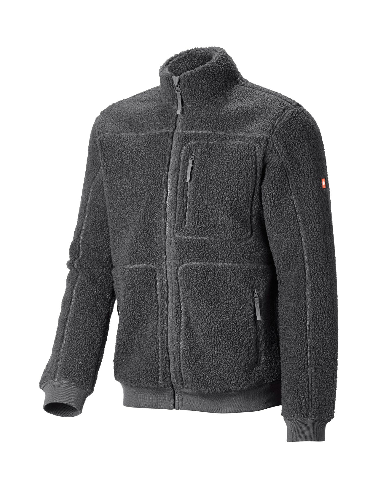 Sherpa Fleece Jacket e.s.e:pic, carbongrey