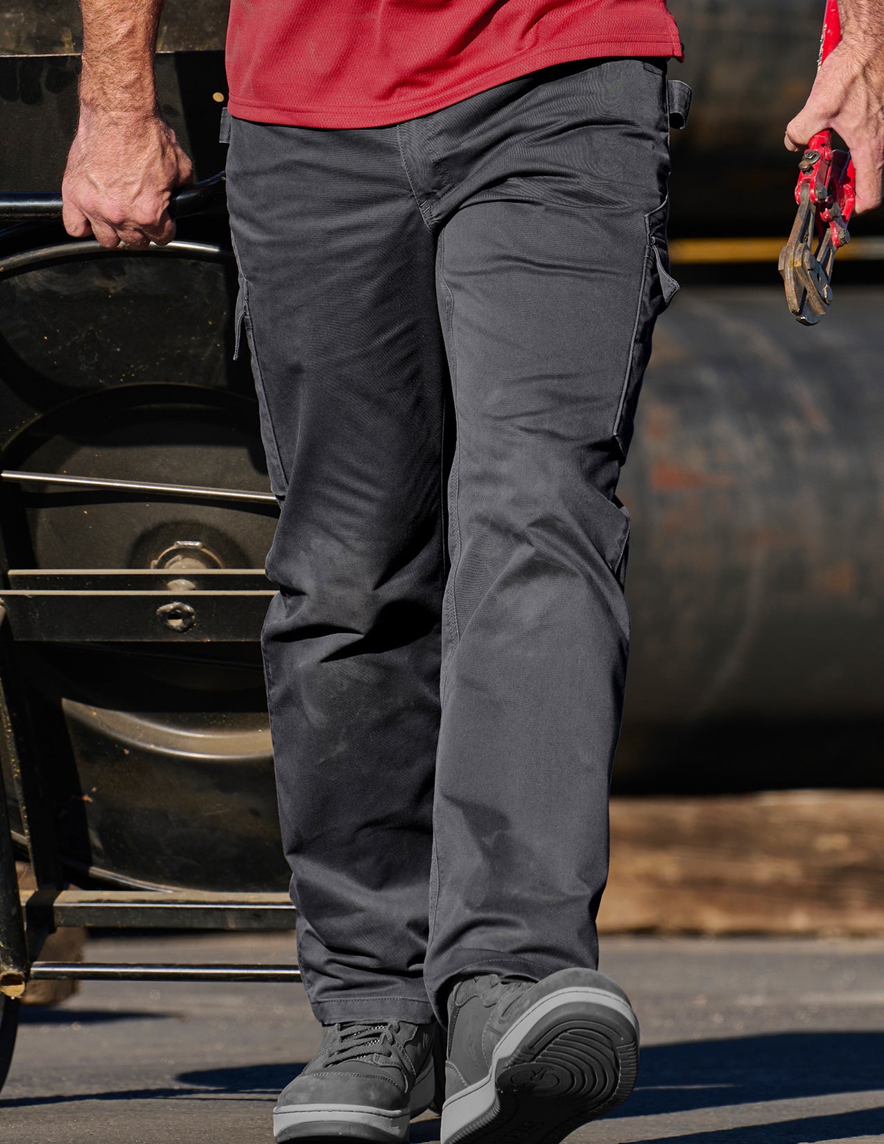 Twill Cargo Work Pants e.s.e:pic