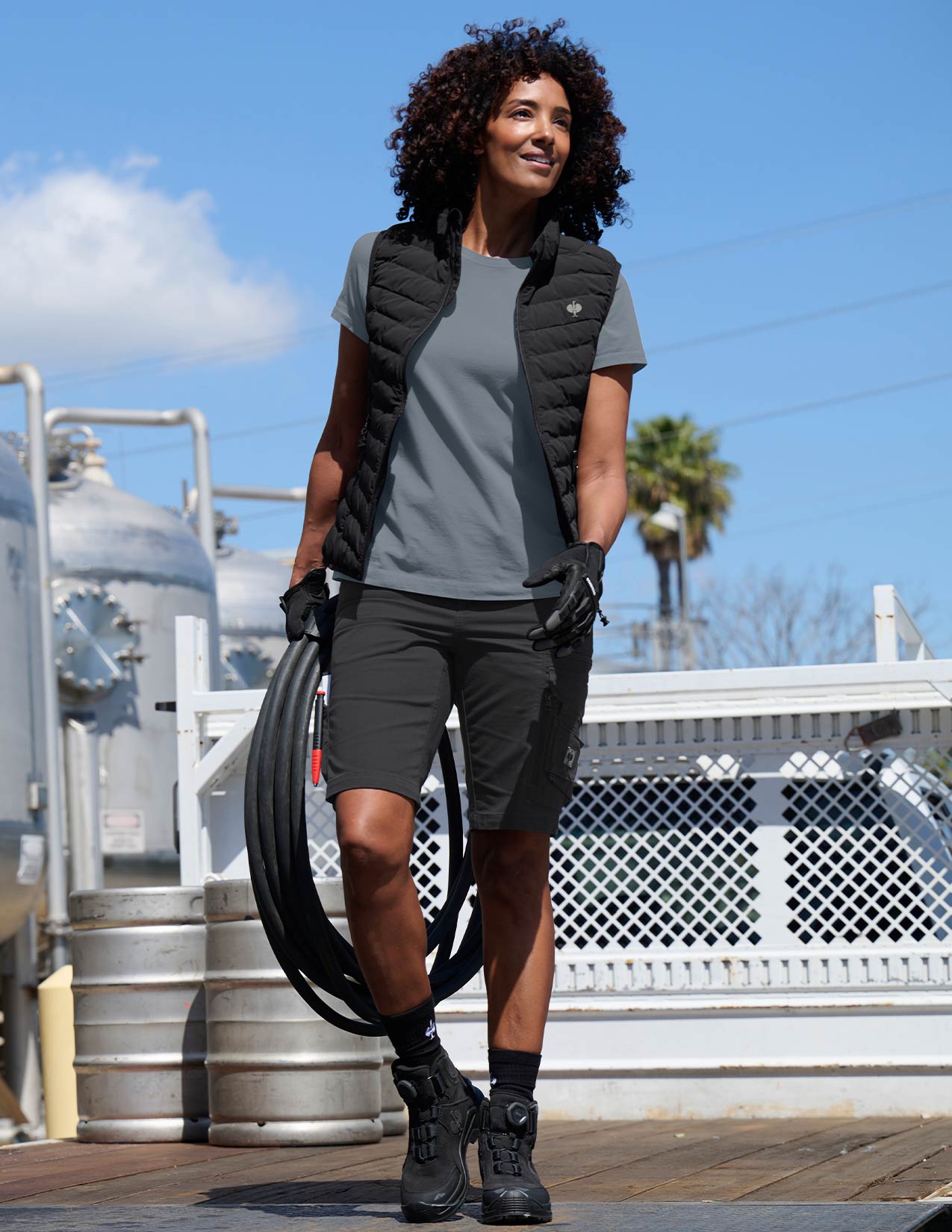 Women's Bodywarmer e.s.motion ten