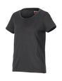 Women's Seamless Tee e.s.trail pure, black melange