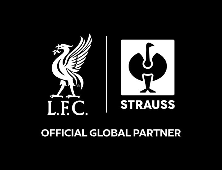 Strauss x Liverpool logo