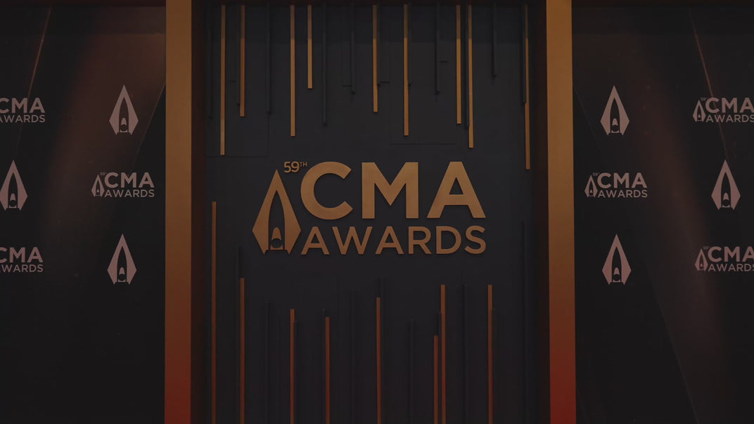A video of behind the scenes at the CMA Awards