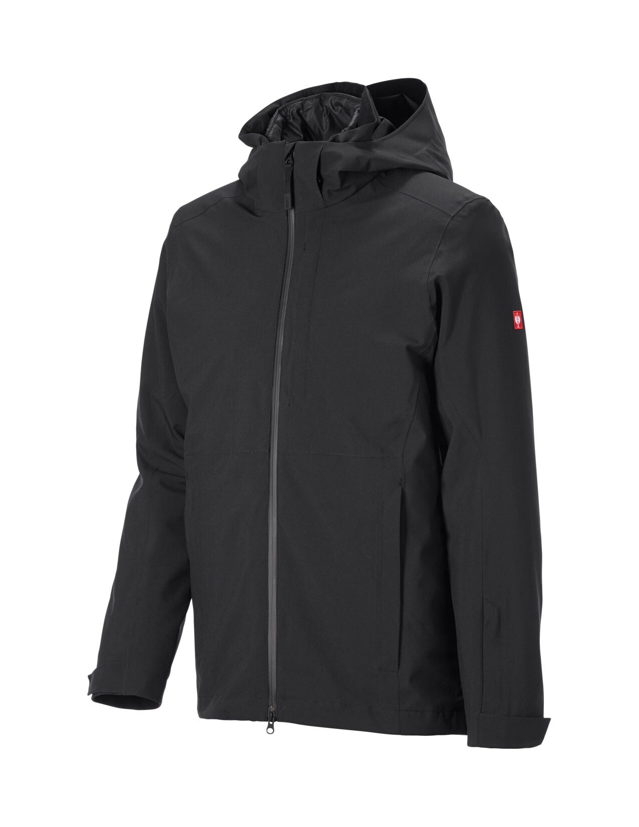 3-in-1 Functional Snow Jacket e.s.trail pure, black