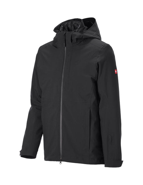3-in-1 Functional Snow Jacket e.s.trail pure, black