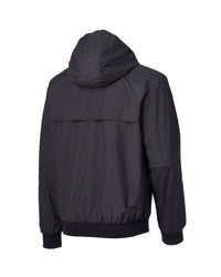 STRAUSS e.s.iconic hooded jacket LAFC in black, back view