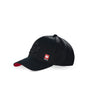Black STRAUSS Workwear trucker hat with a curved brim.