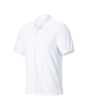 STRAUSS Performance Polo Shirt in white on a plain product background