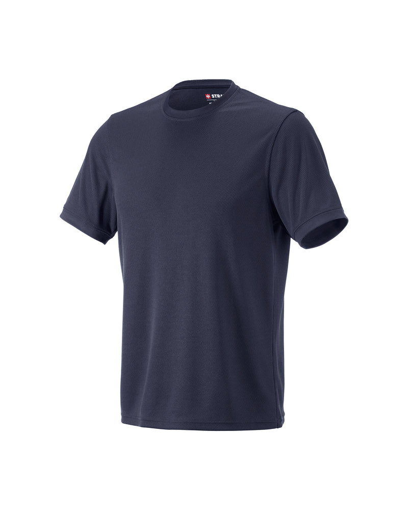 STRAUSS Performance T-Shirt in nero blue on a plain product background