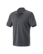 STRAUSS Performance Polo Shirt in carbon gray on a plain product background