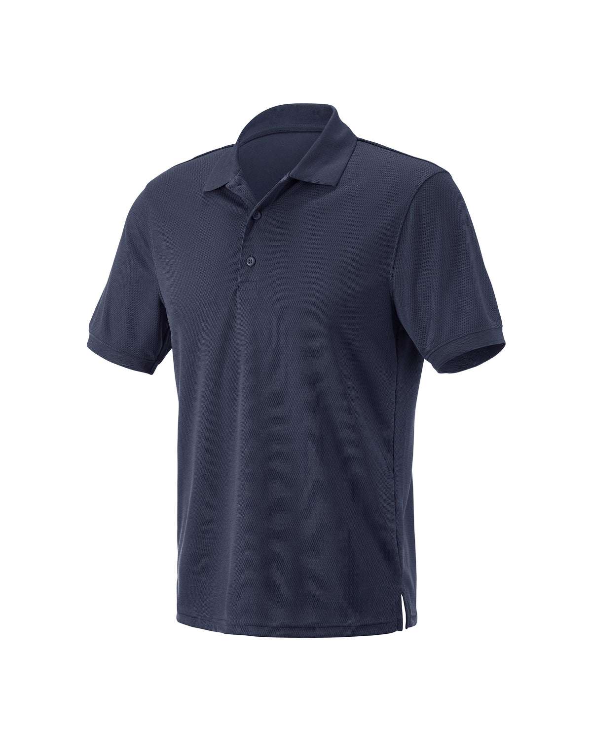 STRAUSS Performance Polo Shirt in nero blue on a plain product background