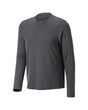 STRAUSS Performance Long Sleeve Shirt in carbon gray on a plain product background