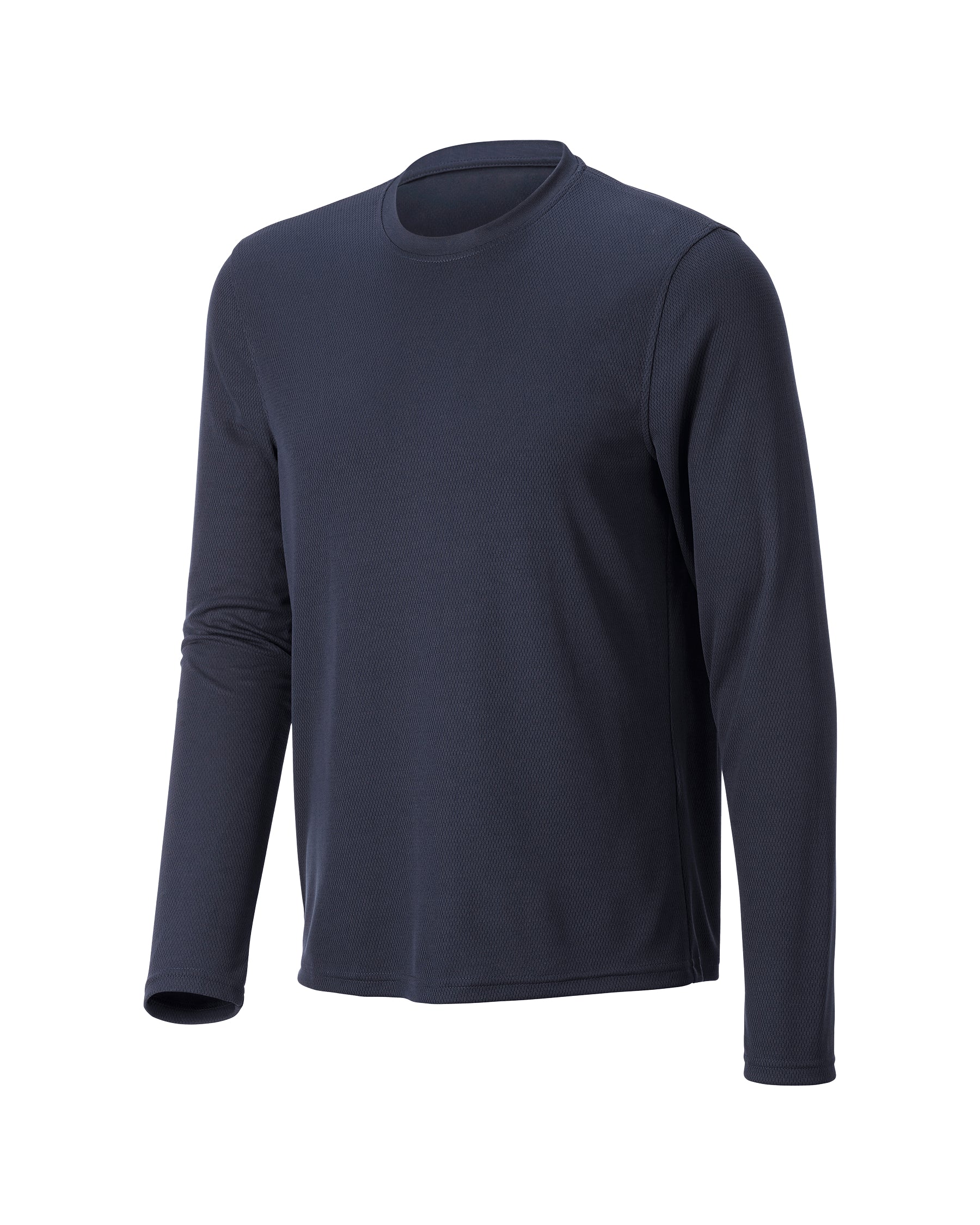 STRAUSS Performance Long Sleeve Shirt in nero blue on a plain product background