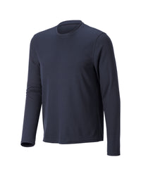 STRAUSS Performance Long Sleeve Shirt in nero blue on a plain product background