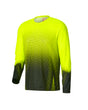 STRAUSS Enhanced Visibility Performance Long Sleeve Shirt e.s.t:aktik in neon yellow and black on a plain product background