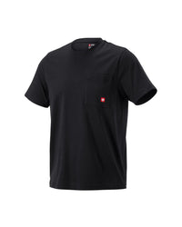 STRAUSS Pocket T-Shirt e.s.iconic in black on a plain product background