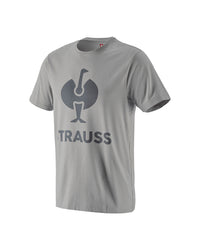 STRAUSS T-Shirt e.s.concrete in pearl gray on a plain product background