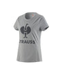 Women's STRAUSS T-Shirt e.s.concrete in pearl gray on a plain product background