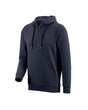 STRAUSS cotton-poly hoodie in nero blue, front view