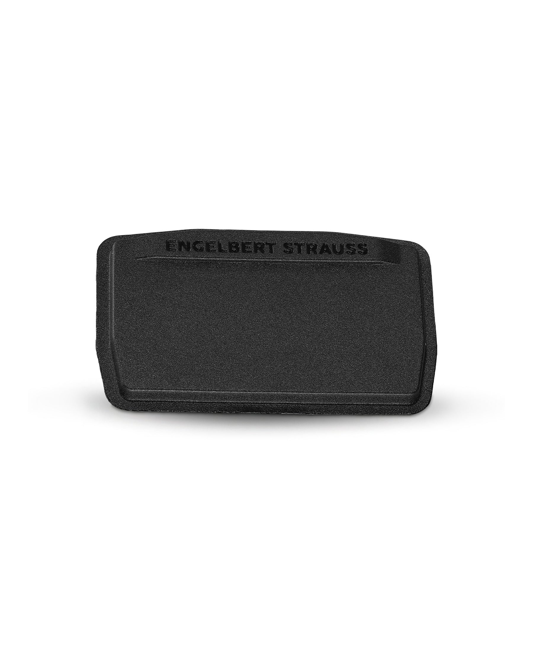 Black STRAUSS e.s.tool concept magnetic field adapter for attaching tools to the modular work belt.