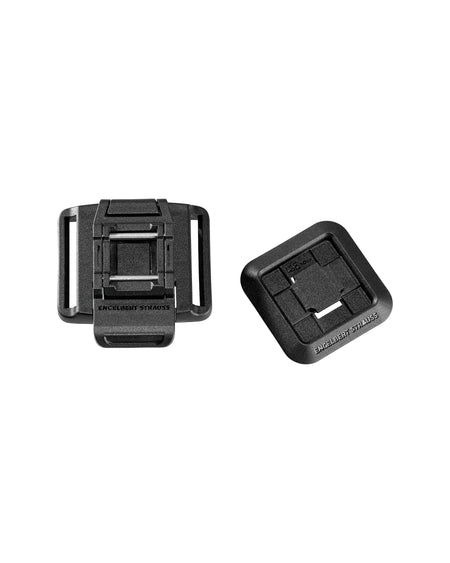 Black STRAUSS e.s.tool concept multi holder with modular pockets and belt attachment points.