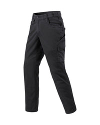 STRAUSS Twill Cargo Work Pants e.s.e:pic in black, front view